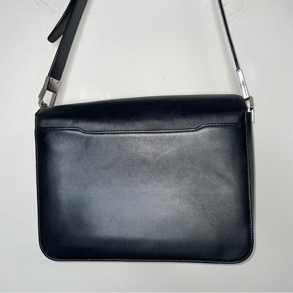 Alexander Wang Prisma Envelope Black Leather Shoulder Bag - Picture 12 of 16